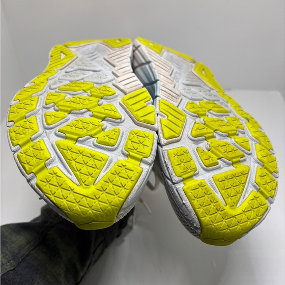 HOKA Arahi 7 Running Shoes Mens 11.5D White Blue Stability Athletic Sneakers - Picture 9 of 15